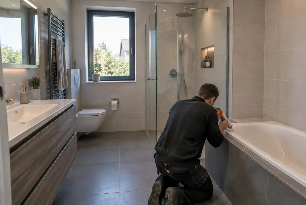 Kitbedrijf De Meern – badkamer kit vervangen bij de douche